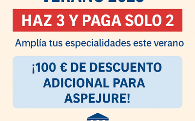 Este verano, fórmate más… ¡y paga menos!