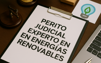 Cursos profesionales de perito judicial experto en energías renovables