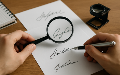 Curso de Perito Judicial en Pericia Caligráfica