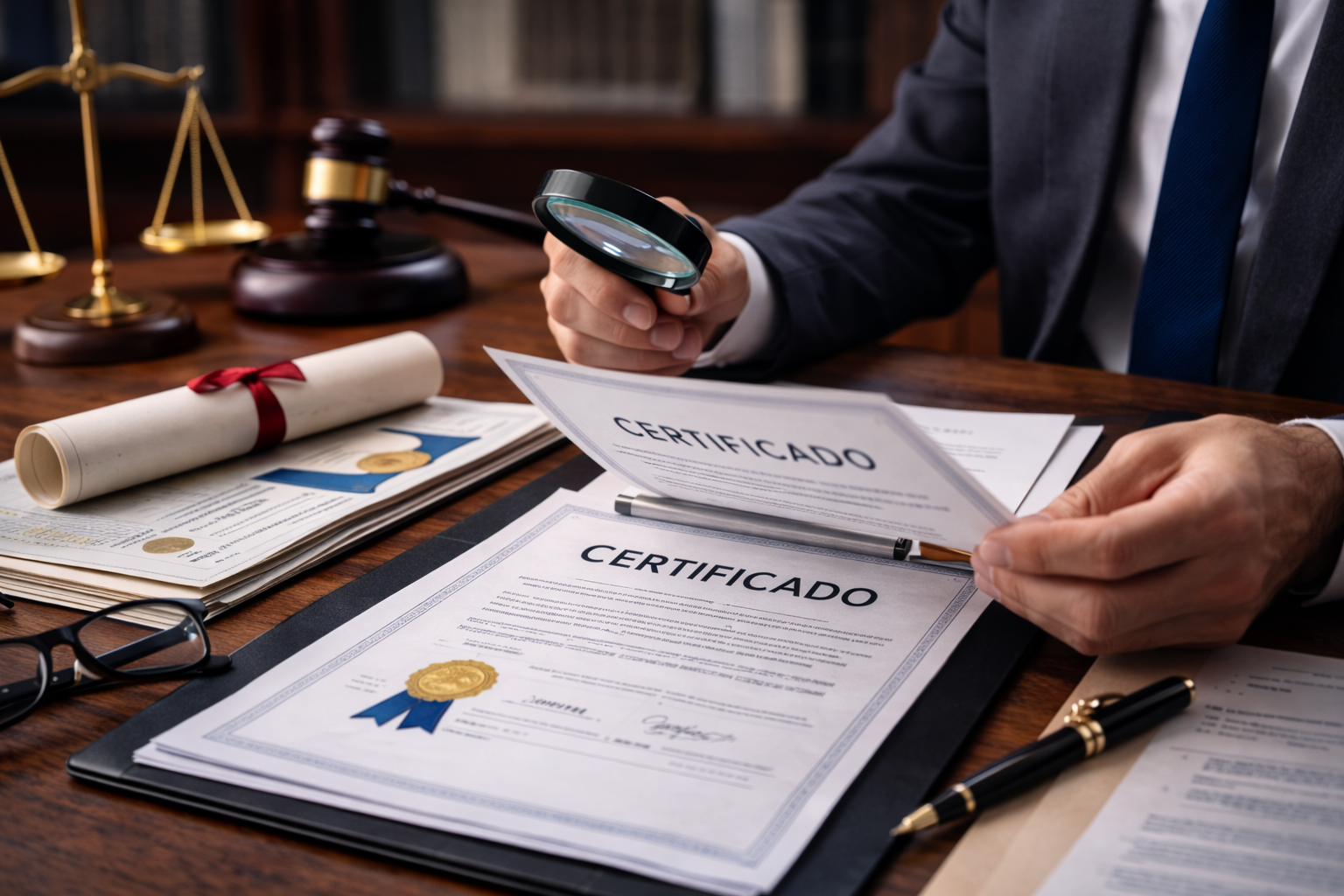 Certificado, acreditación y homologación en peritaje judicial